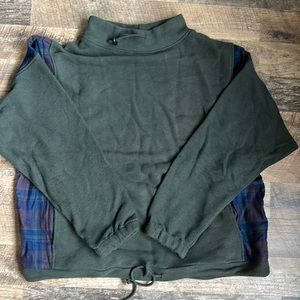 Fresh jive long sleeve turtleneck adjustable pull over